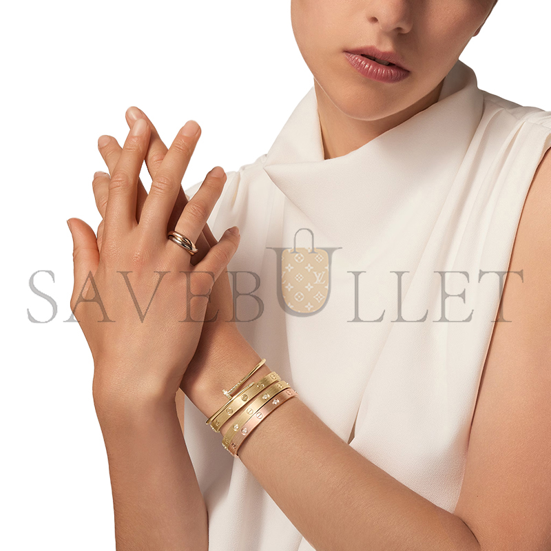 CARTIER LOVE BRACELET, CLASSIC MODEL, BRUSHED B6077017